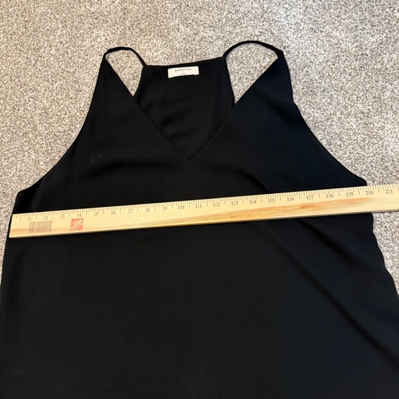Babaton V-Neck Camisole Blouse – Black (Size large)| Effortlessly Elegant! - Picture 5 of 8